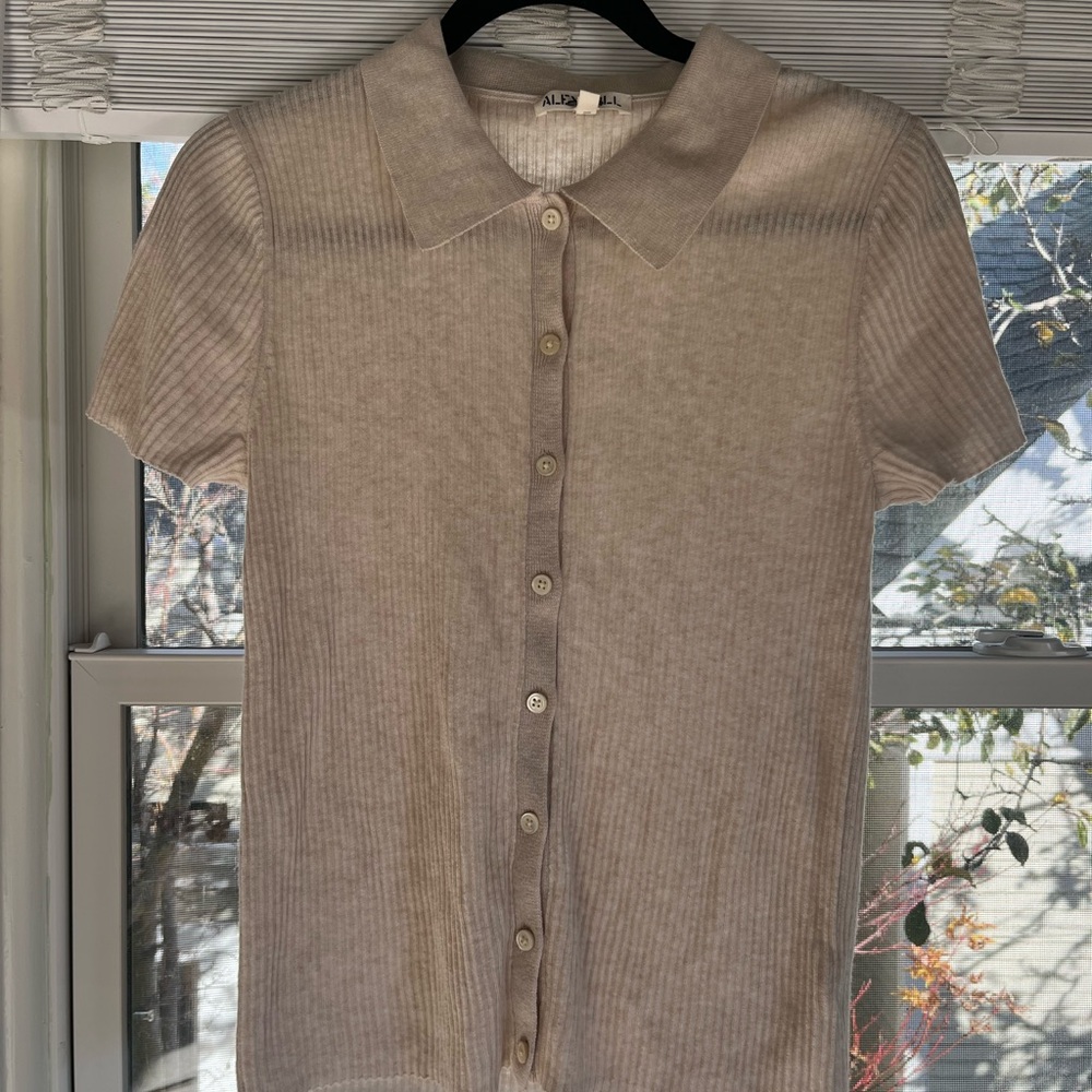Alex Mill Button Up T-Shirt